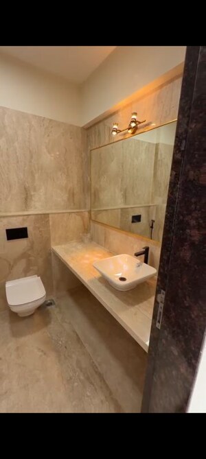 Bathroom in 3 BHK Apartment at Sheth 72 West, Andheri West – for Rent