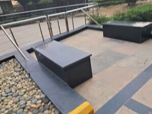 Balcony in 3.5 BHK Apartment at Amrapali Platinum, Sector 119 – for Sale
