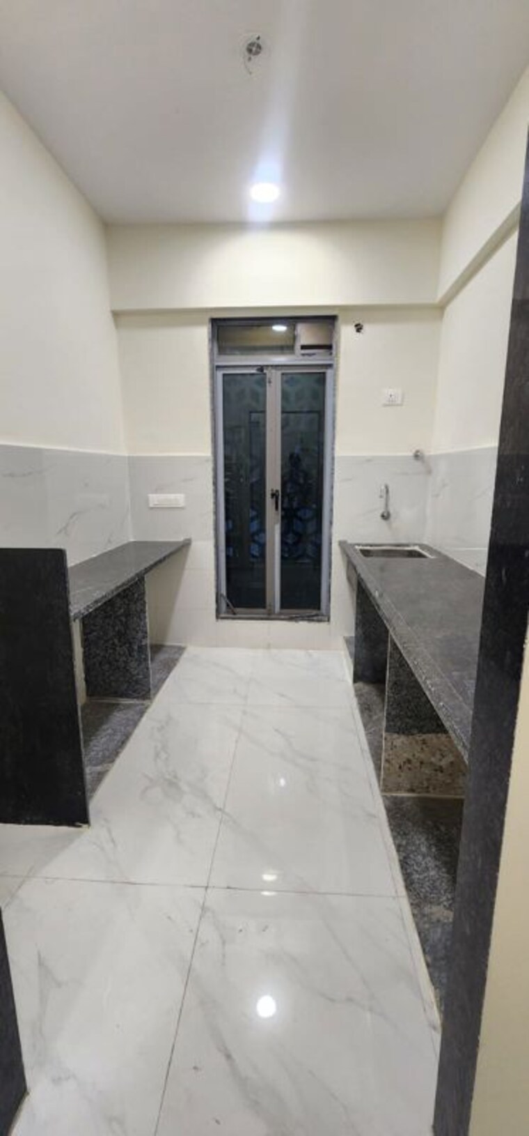 Kitchen, nemmi-panchganga 2 Bedroom 550 Sq.Ft. Apartment In Rabodi Thane 10681908