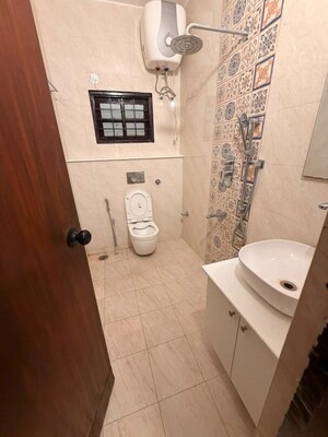 Bathroom in 3 BHK Builder Floor at Indiranagar – for Rent