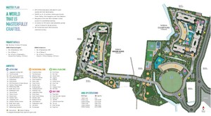 Master Plan in 3 BHK Apartment at Sobha Madison Heights Town Park, Hosur Road – for Sale