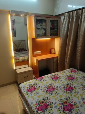 Bedroom in 2 BHK Apartment at Sai Chaturbhuj Apartment, Kharghar – for Rent