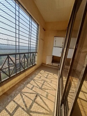 Balcony in 3 BHK Apartment at Riddhi Siddhi Heights, Airoli – for Rent