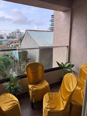 Balcony in 2 BHK Apartment at Wakad – for Rent