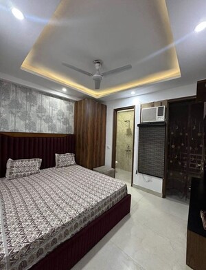 Bedroom in 3 BHK Builder Floor at Subhash Nagar – for Rent