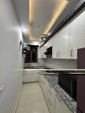 Kitchen in 3 BHK Builder Floor at Subhash Nagar – for Rent