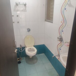 Bathroom in 2 BHK Apartment at Chakala Pragati Chs, Jb Nagar – for Rent