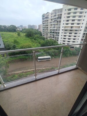 Balcony in 1.5 BHK Apartment at Goel Ganga Millennia, Undri – for Rent