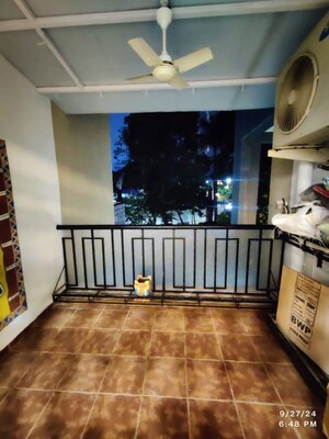 Balcony in 3 BHK Apartment at Bramha Suncity, Wadgaon Sheri – for Rent