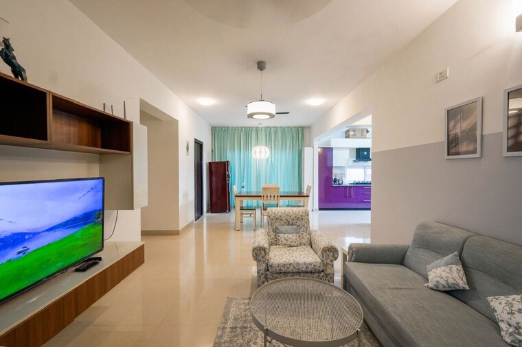 Living Room, candeur-carlisle 3 Bedroom 1515 Sq.Ft. Apartment In Mahadevpura Bangalore 10682160