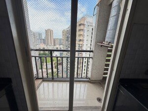 Balcony in 1 BHK Apartment at Cosmos 27 Gbr, Kasarvadavali – for Rent