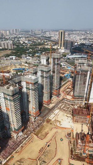 4 BHK Apartment – Exterior View View at Elan The Presidential, Sector 106 - for Sale