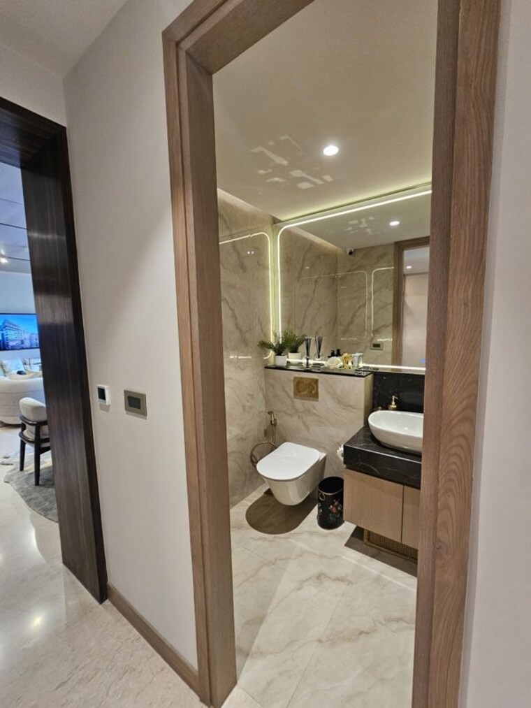 Bathroom, tdi-the-retreat 4 Bedroom 360 Sq.Yd. Builder Floor In Sector 89 Faridabad 10682171