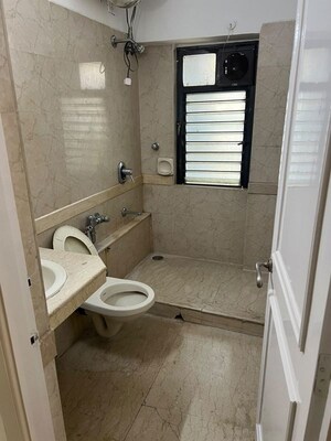 Bathroom in 3 BHK Apartment at Bandra West – for Rent