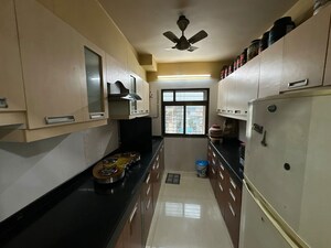 Kitchen in 3 BHK Apartment at National Sea Queen Excellency, Nerul – for Rent