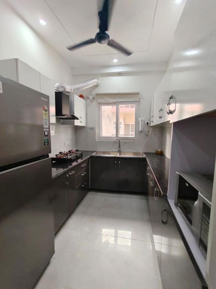 Kitchen, patiala road 3 Bedroom 1350 Sq.Ft. Apartment In Patiala Road Zirakpur 10682199