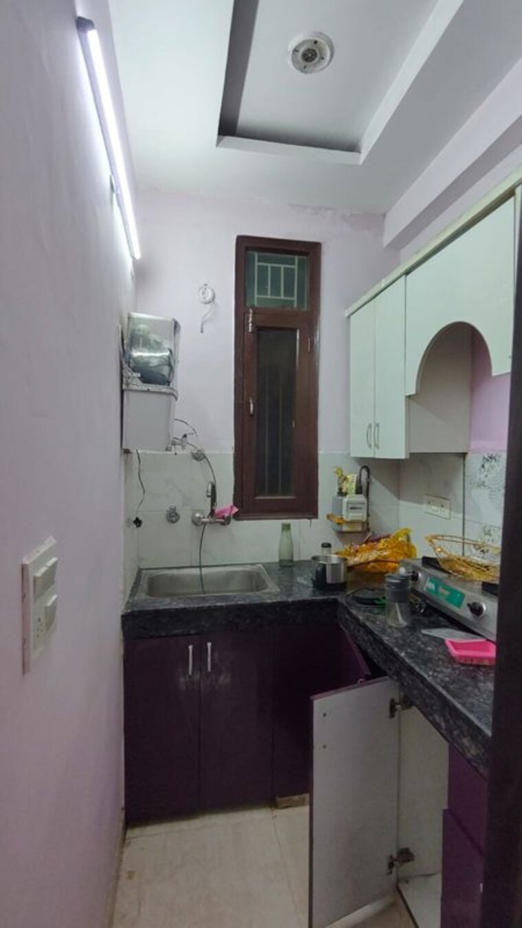 Kitchen, vasundhara sector 1 1 Bedroom 550 Sq.Ft. Builder Floor In Vasundhara Sector 1 Ghaziabad 10682222