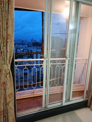Balcony in 1 BHK Apartment at Vijay Vatika, Kavesar – for Rent