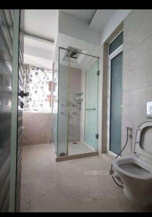 Bathroom in 2 BHK Apartment at The Wadhwa Palm Beach Residency, Nerul Sector 4 – for Rent
