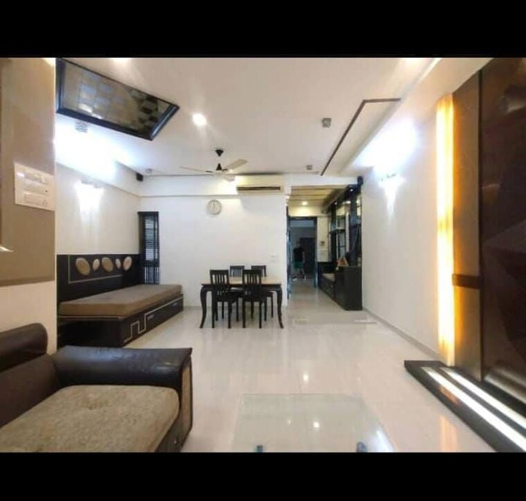 Living Room, the-wadhwa-palm-beach-residency 2 Bedroom 1490 Sq.Ft. Apartment In Nerul Sector 4 Navi Mumbai 10682226
