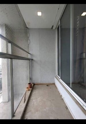 Balcony in 2 BHK Apartment at The Wadhwa Palm Beach Residency, Nerul Sector 4 – for Rent