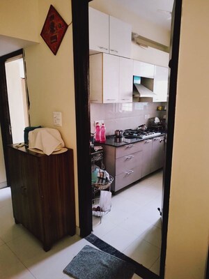 Kitchen in 4 BHK Builder Floor at Ansal API Esencia, Sector 67 – for Rent