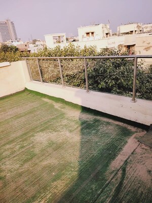 Balcony in 4 BHK Builder Floor at Ansal API Esencia, Sector 67 – for Rent