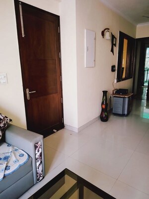 Living Room in 4 BHK Builder Floor at Ansal API Esencia, Sector 67 – for Rent