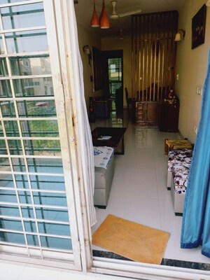 Balcony in 4 BHK Builder Floor at Ansal API Esencia, Sector 67 – for Rent
