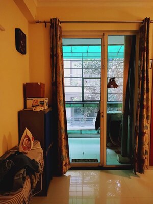 Bedroom in 4 BHK Builder Floor at Ansal API Esencia, Sector 67 – for Rent