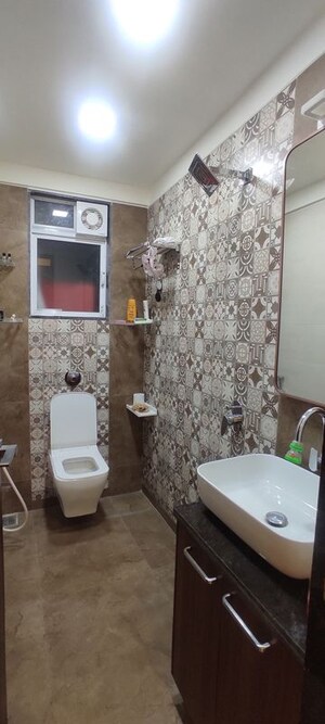 Bathroom in 2 BHK Apartment at Apsara Society, Nerul – for Rent