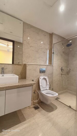 Bathroom in 3 BHK Apartment at Ambience Tivertone, Sector 50 – for Sale