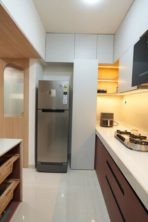Kitchen in 2 BHK Apartment at Goyal My Homes Wakad, Wakad – for Rent
