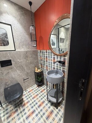 Bathroom in 3 BHK Apartment at Juhu Road – for Sale