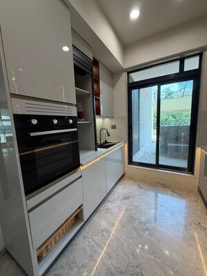Kitchen in 3 BHK Apartment at Juhu Road – for Sale