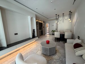 Living Room in 3 BHK Apartment at Juhu Road – for Sale