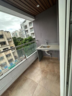 Balcony in 2 BHK Apartment at Valencia Apartment, Baner – for Rent