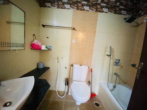 Bathroom in 3 BHK Apartment at Regency Towers, Kavesar – for Rent