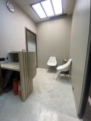 Bathroom in  Office Space at One Lodha Place, Lower Parel – for Rent