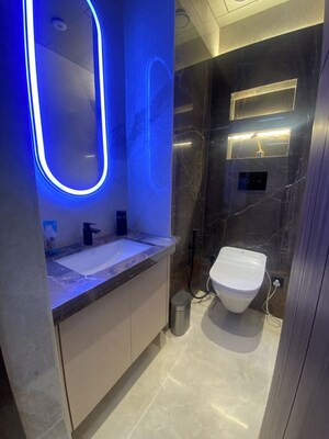 Bathroom in  Office Space at One Lodha Place, Lower Parel – for Rent