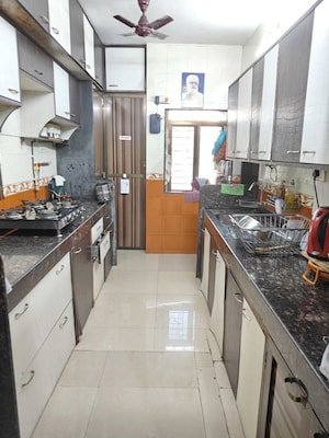 Kitchen in 1 BHK Apartment at Vedant Sumeet Elite, Balkum Pada – for Rent