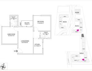2 BHK Apartment For Sale in Salarpuria Sattva Aeropolis, Devanahalli