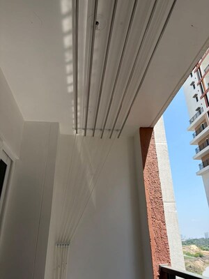 Staircase in 2.5 BHK Apartment at Aparna Sarovar Zicon, Nallagandla – for Rent