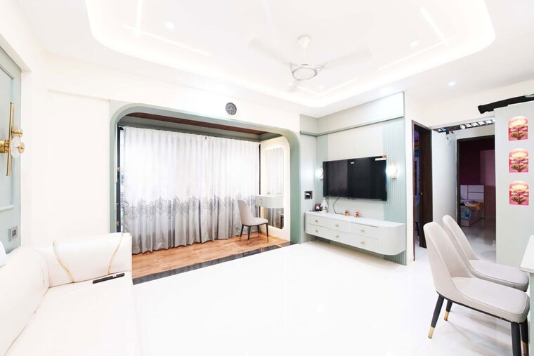 Living Room, wakad 2 Bedroom 711 Sq.Ft. Apartment In Wakad Pune 10682363