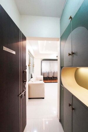Living Room in 2 BHK Apartment at Wakad – for Sale