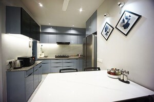 Kitchen in 3 BHK Apartment at South Bopal – for Sale
