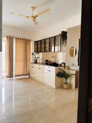 Living Room in 3 BHK Apartment at Lakshmi Cadillac, Kondapur – for Rent
