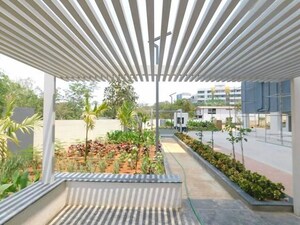 Balcony in 3 BHK Apartment at Lakshmi Cadillac, Kondapur – for Rent