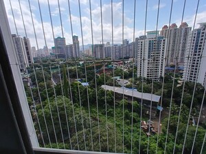 Balcony in 2 BHK Apartment at Kalpataru Immensa, Kolshet Road – for Rent