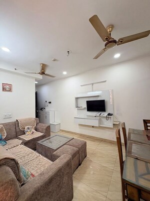 Living Room in 3 BHK Apartment at Samridhi Grand Avenue, Tech Zone 4 Greater Noida – for Rent